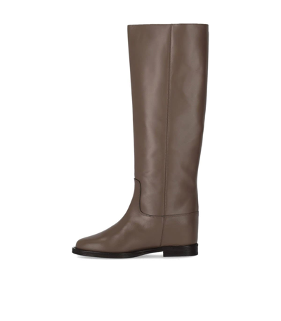 Shop Via Roma 15 Santa Monica Taupe High Boot