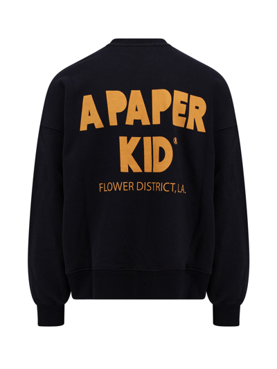 Shop A Paper Kid Sweatshirt In Black