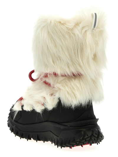 Shop Moncler Trailgrip Apres Ski Boots In White