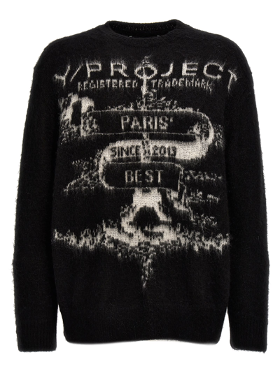 Shop Y/project Paris Best Sweater In Black