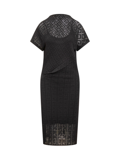 Shop Givenchy G4 Dress In Black