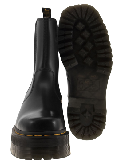 Shop Dr. Martens' 2976 Hi Quad - Chelsea Boot In Black