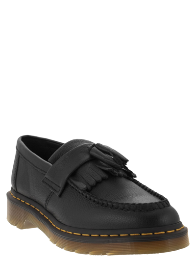 Shop Dr. Martens' Adrian - Loafer With Leather Tassels In Black