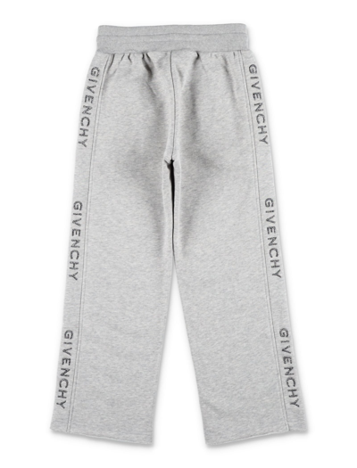 Shop Givenchy Fleece Pants In Grey