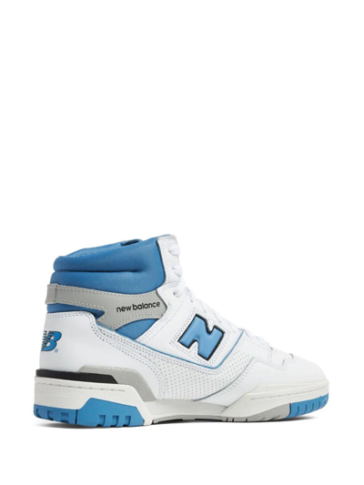 Shop New Balance 650 Lifestyle Sneakers In White