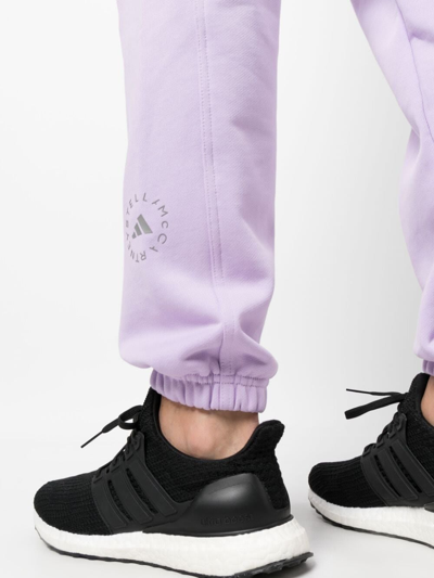 Shop Adidas By Stella Mccartney Panta Jogging In Purple Glow