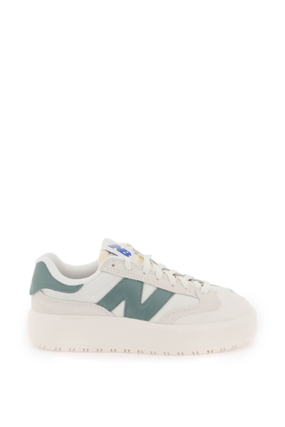 Shop New Balance Ct302 Sneakers In Sea Salt (white)