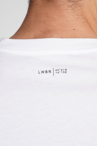Shop Low Brand T-shirt In White Cotton