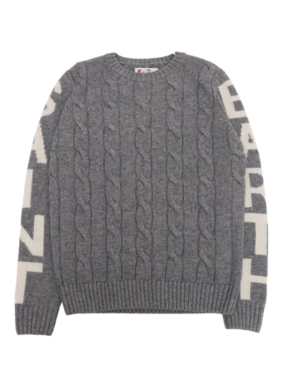 Shop Mc2 Saint Barth Bergen Sweater In Grey