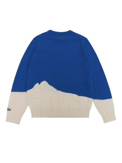 Shop Mc2 Saint Barth Douglas Courma Sweater In Blue