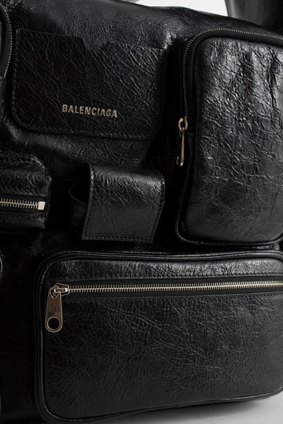 Shop Balenciaga Man Black Shoulder Bags