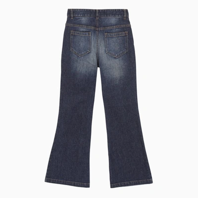 Shop Chloé Denim Flare Jeans In Blue