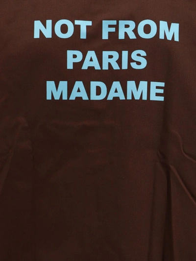 Shop Drôle De Monsieur Shirt In Brown
