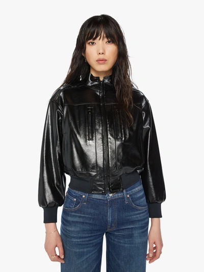 Shop Mother The Exit Ramp Night Drive Jacket (also In X, M,l, Xl) In Black