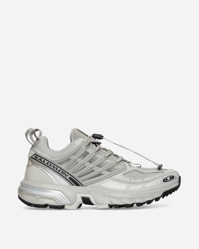 Shop Salomon Acs Pro Sneakers Metal / Gray / Silver Metallic In Multicolor