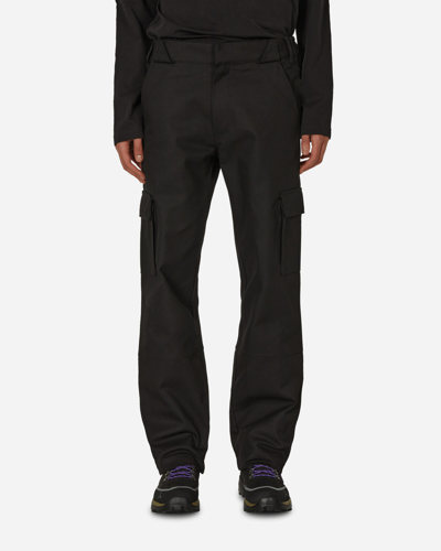 Shop Gr10k Klopman Shank Structured Pants In Black