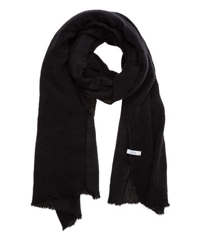 Pin1876 By Botto Giuseppe Cashmere Scarf In Black