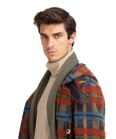 Pin1876 By Botto Giuseppe Cashmere Scarf In Green