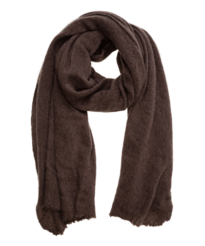 Shop Pin1876 By Botto Giuseppe Cashmere Scarf In Brown