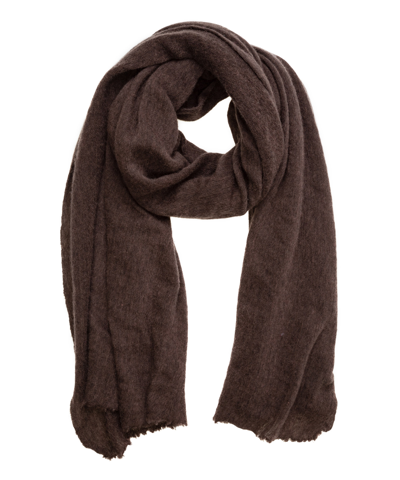 Pin1876 By Botto Giuseppe Cashmere Scarf In Brown