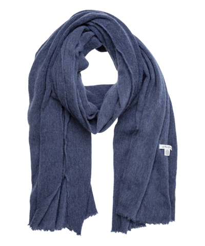 Pin1876 By Botto Giuseppe Cashmere Scarf In Blue