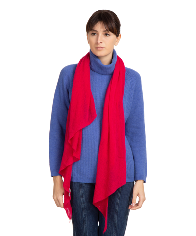 Pin1876 By Botto Giuseppe Cashmere Scarf In Pink