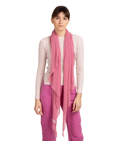 Shop Pin1876 By Botto Giuseppe Cashmere Scarf In Pink