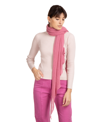 Pin1876 By Botto Giuseppe Cashmere Scarf In Pink