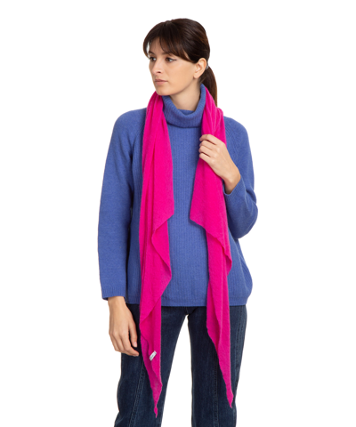 Pin1876 By Botto Giuseppe Cashmere Scarf In Pink
