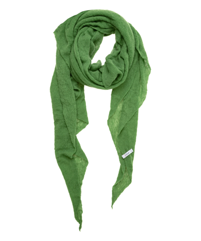 Pin1876 By Botto Giuseppe Cashmere Scarf In Green