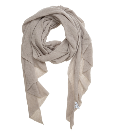Pin1876 By Botto Giuseppe Cashmere Scarf In Grey