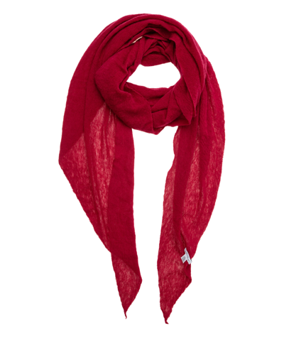 Pin1876 By Botto Giuseppe Cashmere Scarf In Red