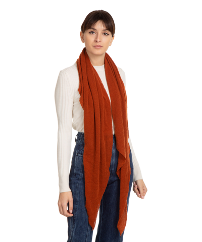 Pin1876 By Botto Giuseppe Cashmere Scarf In Brown