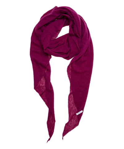 Pin1876 By Botto Giuseppe Cashmere Scarf In Red