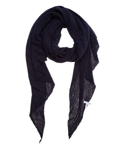 Pin1876 By Botto Giuseppe Cashmere Scarf In Blue