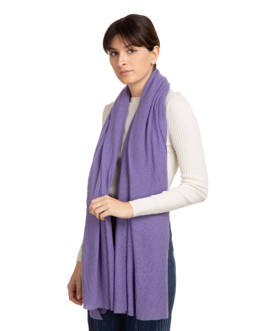 Pin1876 By Botto Giuseppe Cashmere Scarf In Violet