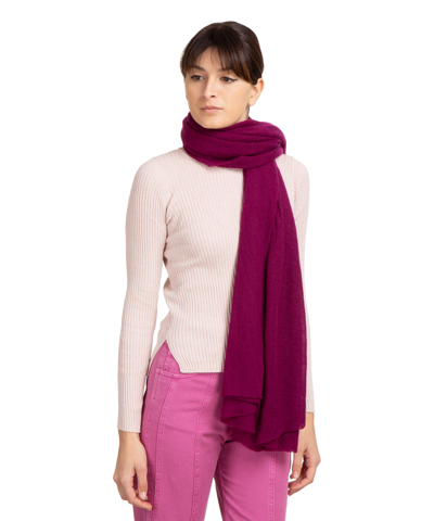 Pin1876 By Botto Giuseppe Cashmere Scarf In Red