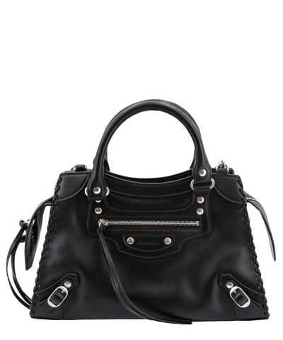 Shop Balenciaga Neo Classic City Handbag In Black
