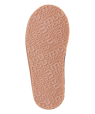 Mou Eskimo Suede And Shearling Slippers In Brown
