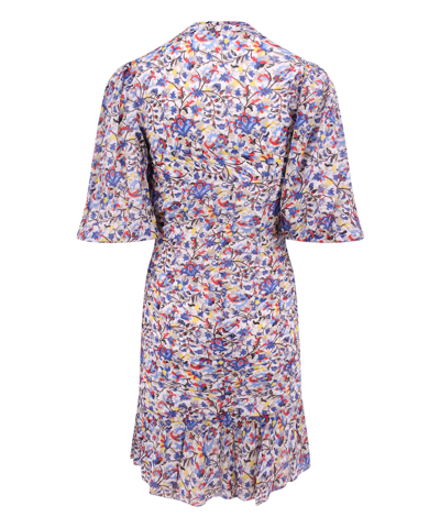 Shop Isabel Marant Étoile Lunesa Mini Dress In Multicolor