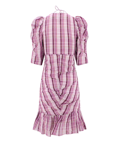 Shop Isabel Marant Étoile Galdino Midi Dress In Pink
