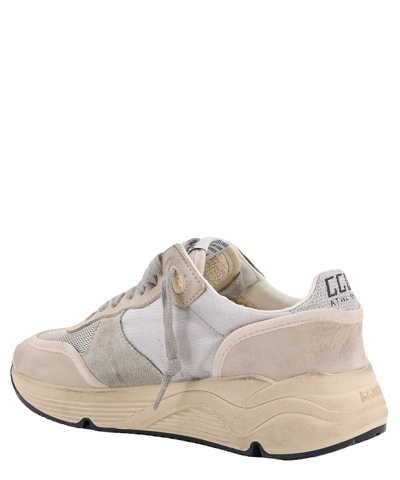 Shop Golden Goose Running Sole Sneakers In Grey