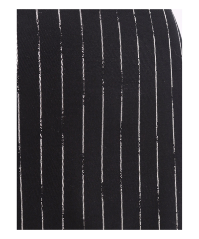 Shop Alexander Mcqueen Midi Skirt In Black