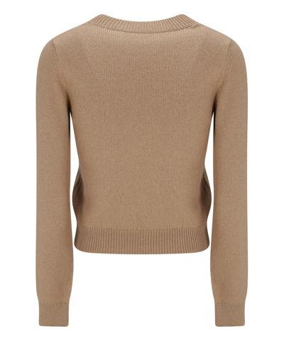 Shop Palm Angels Sweater In Brown