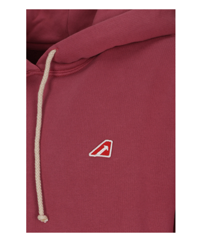 Shop Autry Ease Hoodie In Red