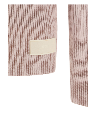Shop Ami Alexandre Mattiussi Roll-neck Sweater In Pink