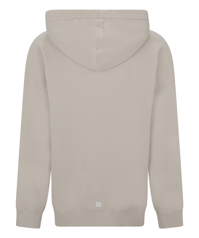 Shop Givenchy Hoodie In Beige