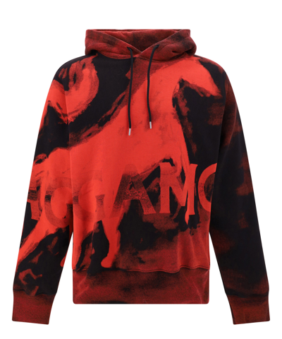 Shop Ferragamo Mustang Hoodie In Black