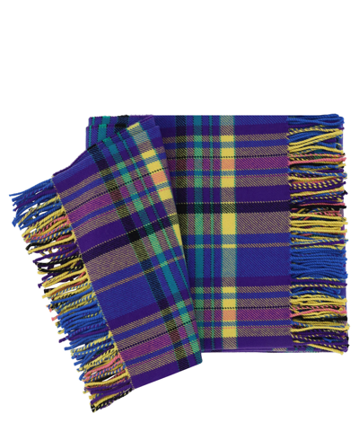 Shop Etro Wool Scarf In Multicolor