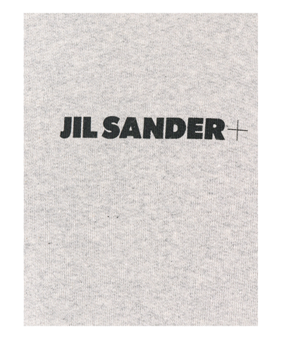 Shop Jil Sander Hoodie In Grey